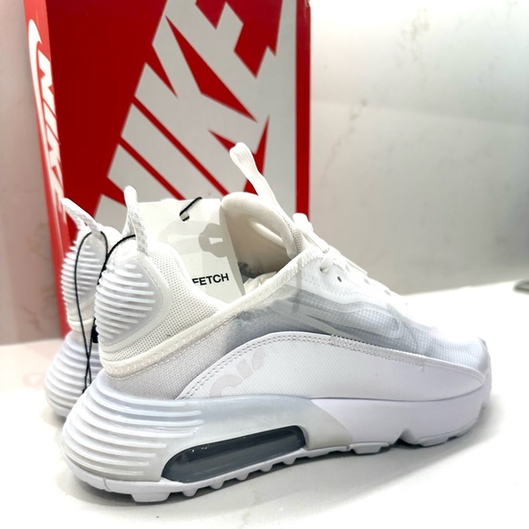 SOLD - Nike Air Max 2090 "Triple White" Sneakers - Picture 7 of 10
